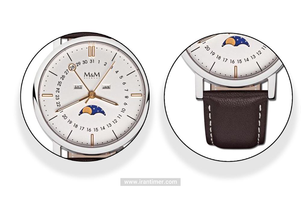 ساعت مچی مردانه ام اند ام مدل M11919-562 از چه امکاناتی برخوردار است؟